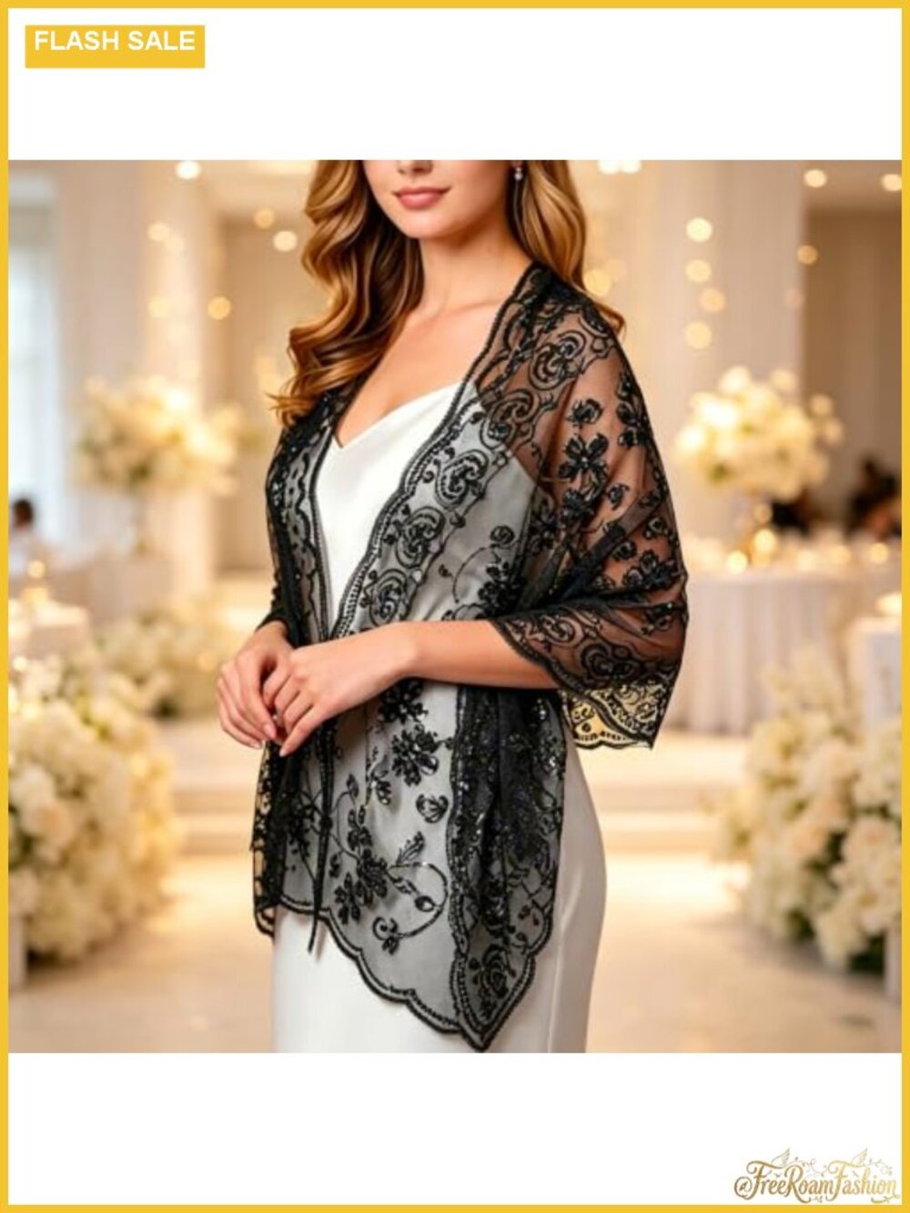 Sequin Shawls Wraps Evening Dress Wedding Scarf